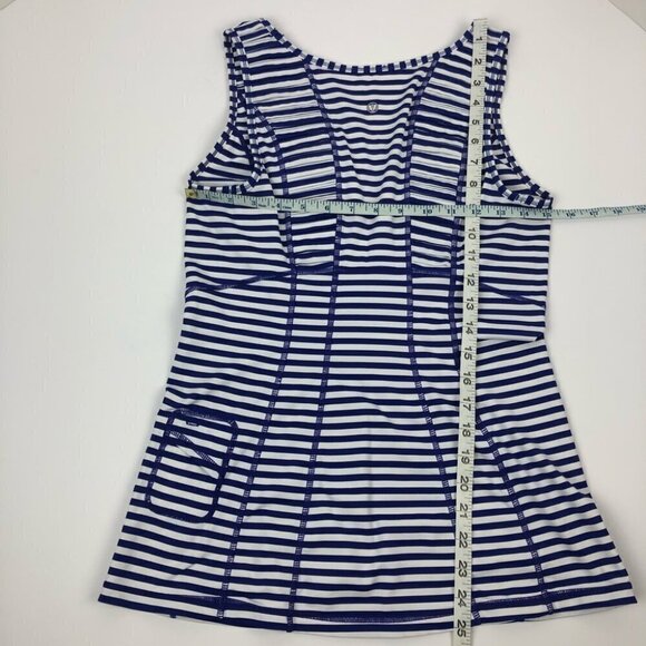 Lululemon Run Stay On Course Striped Tank Top - Picture 5 of 6